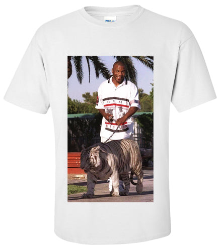 Mike Tyson and tiger T-Shirt