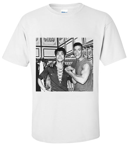 Bruce Lee and Jean-Claude Van Damme T-Shirt