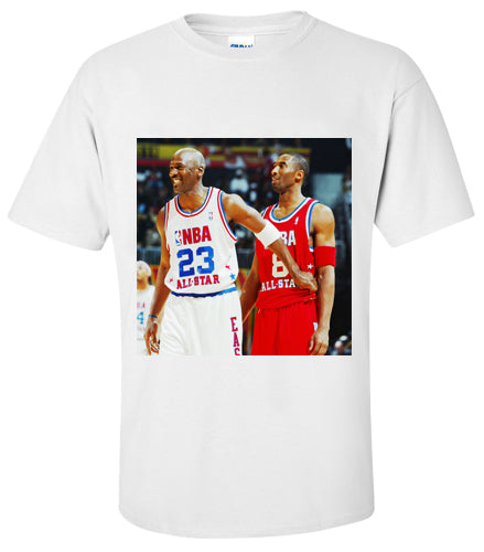 Michael Jordan Kobe Bryant All Stars  T-Shirt