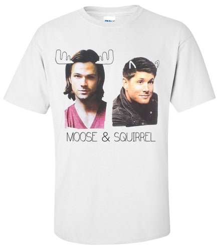 SUPERNATURAL: Moose and Squirrel T Shirt