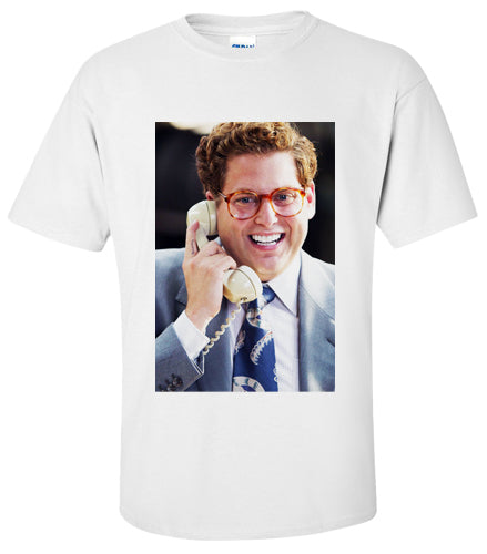 WOLF OF WALL STREET: Jonah Hill Crazy Face T Shirt