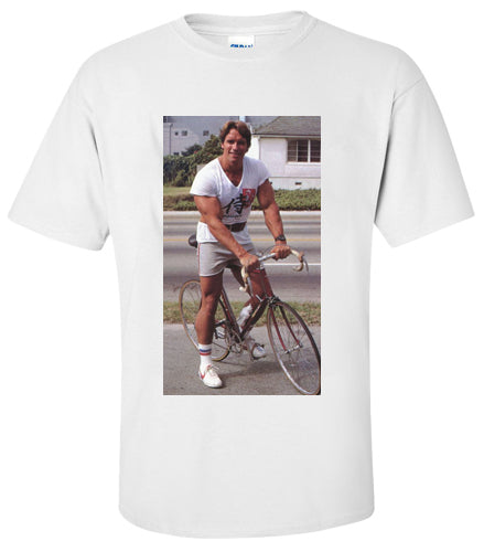 Arnold Schwarzenegger Bicycle T-Shirt