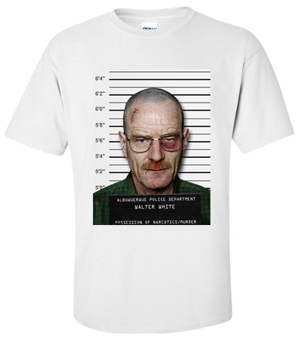 BREAKING BAD: Walter Mug Shot T-Shirt