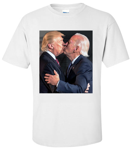 Trump and Biden Kiss T-Shirt