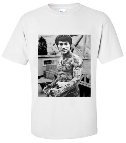 Bruce Lee Tattoos T-Shirt