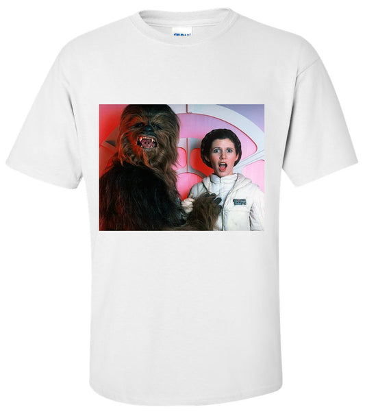 Star Wars Chewie and Leia T Shirt