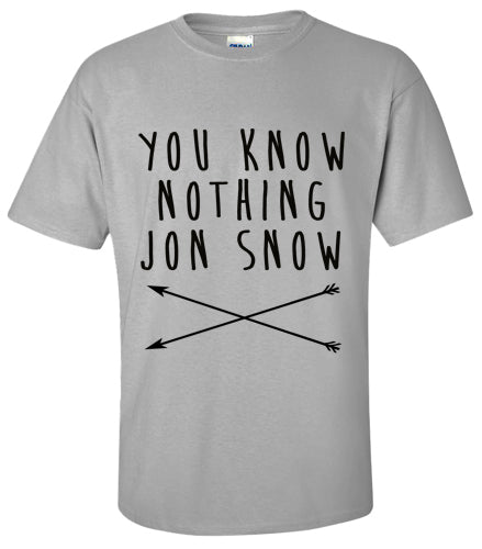 GAME OF THRONES: You Know Nothing Jon Snow T Shirt