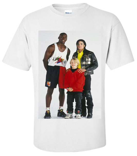 Michael Jackson Macauley Culkin Michael Jordan T Shirt