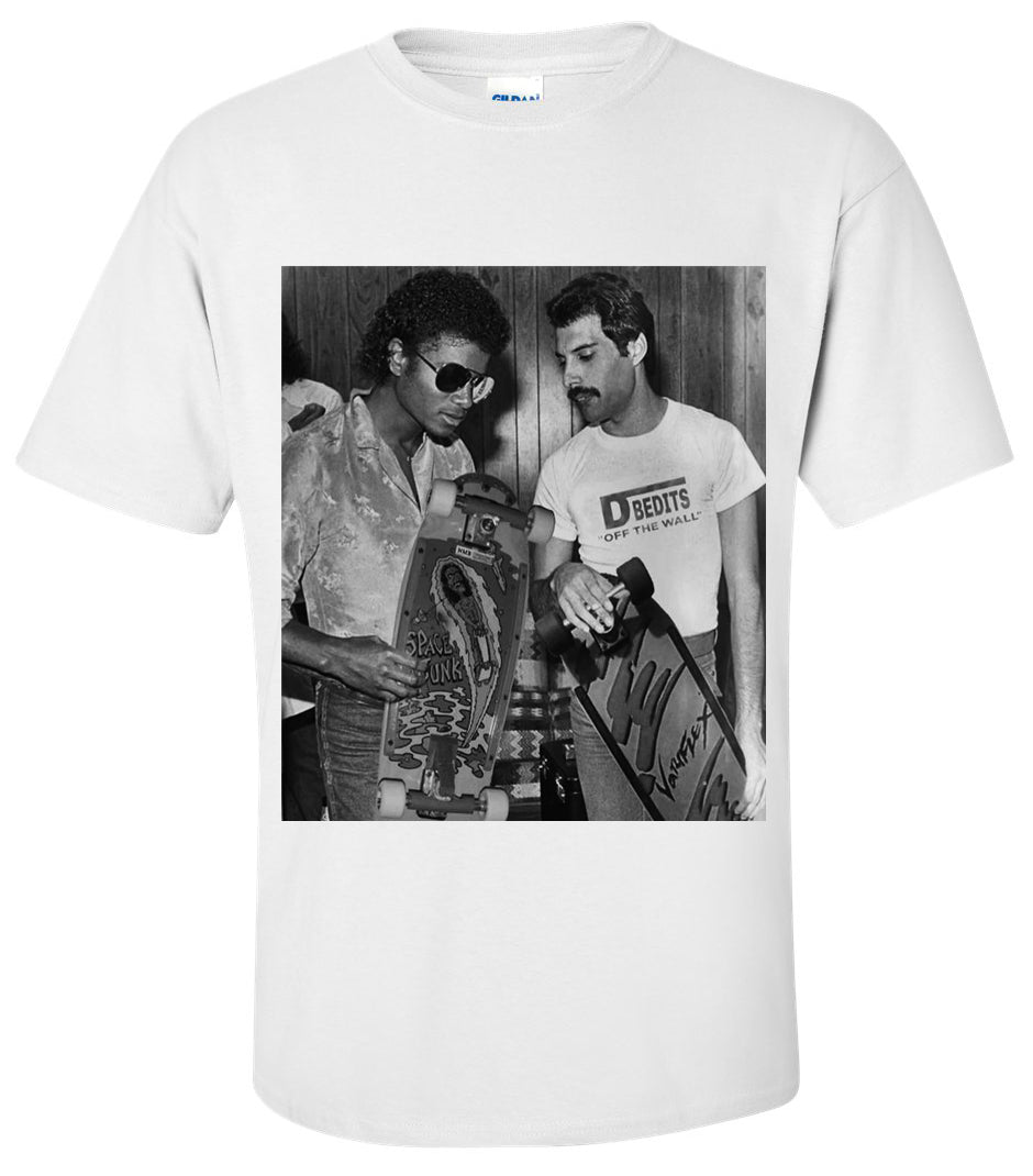 Copy of Michael Jackson Freddie Mercury T Shirt