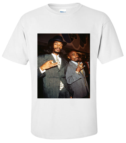 Snoop Dogg and Tupac Shakur T Shirt