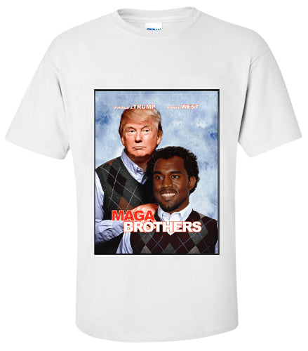 Kanye and Trump MAGA Brothers T Shirt
