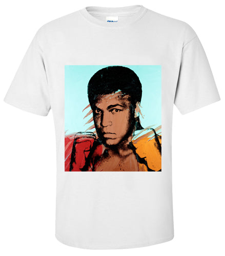 Muhammad Ali Andy Warhol Portrait T-Shirt