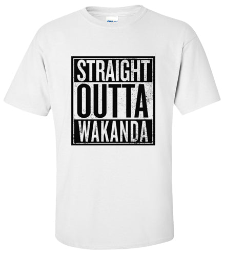 BLACK PANTHER - Straight Outta Wakanda T Shirt