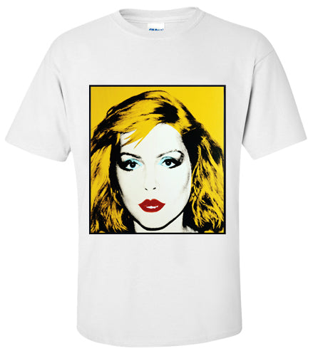 Debbie Harry Blondie Andy Warhol Portrait T-Shirt