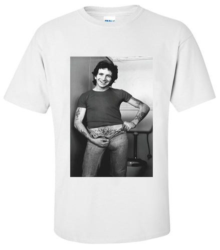 AC/DC Bon Scott in the toilet T-Shirt
