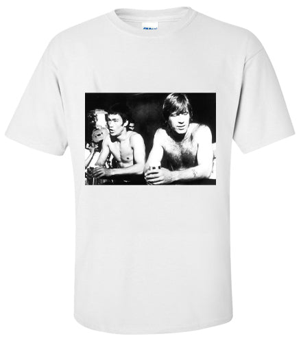 Bruce Lee and Chuck Norris hangin' T-Shirt