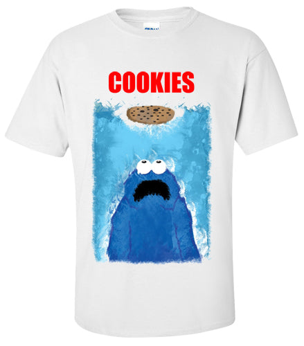 Cookie Monster "Jaws/Cookies" T-Shirt