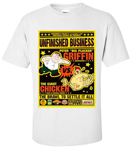 Family Guy Griffin vs Chicken T-Shirt