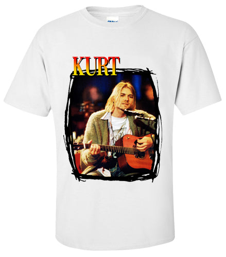 Nirvana Kurt Cobain Unplugged T Shirt