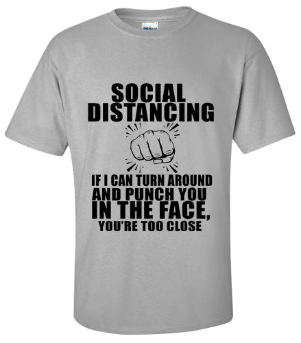 Social Distancing Punch T-Shirt