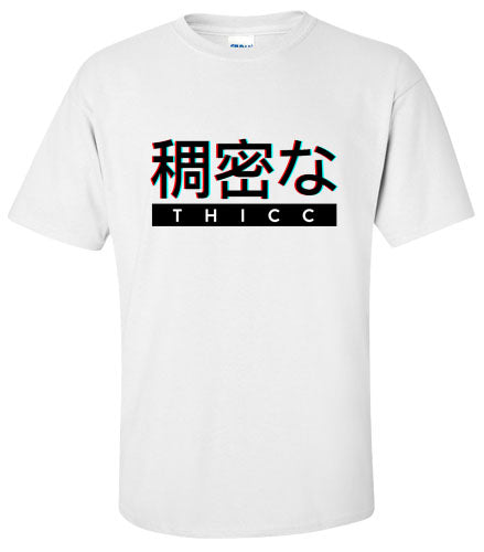 THICC Japanese 3D T Shirt