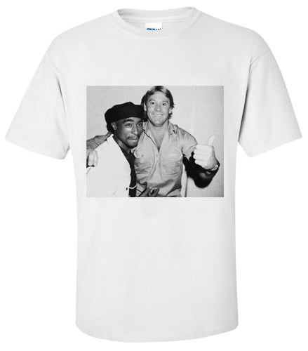 Tupac and Steve Irwin T-Shirt