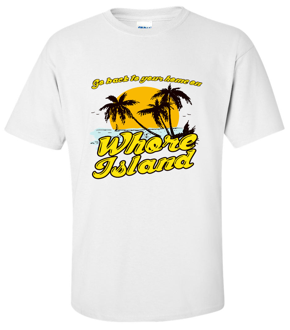 ANCHORMAN - Whore Island T Shirt