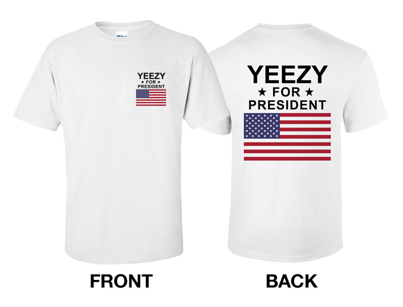 KANYE WEST: Yeezy For President T Shirt